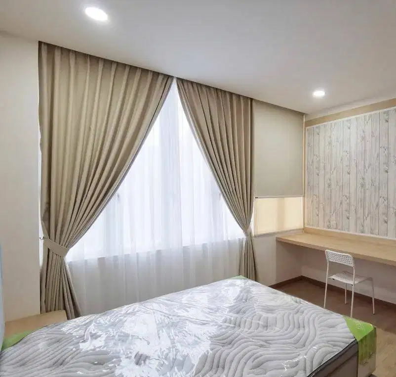 Supplier Gorden Blackout Pasang Skat Klinik Hordeng Gordyn Vitrase