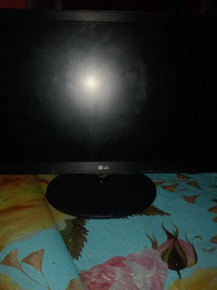 Monitor LED 20 inch LG blank putih