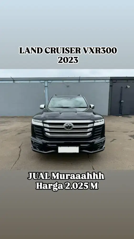 Termuraahhh LAND CRUISER VXR300 DIESEL 2023