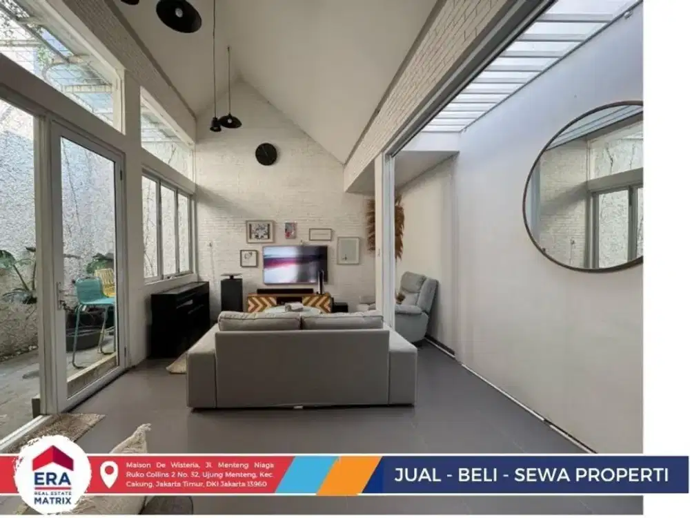 Jual Rumah Mewah Dan Cantik Di Metland Menteng Lokasi Strategis Dan Bebas Banjir