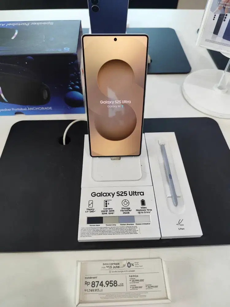Samsung s25 ultra potongan harga promo free speaker