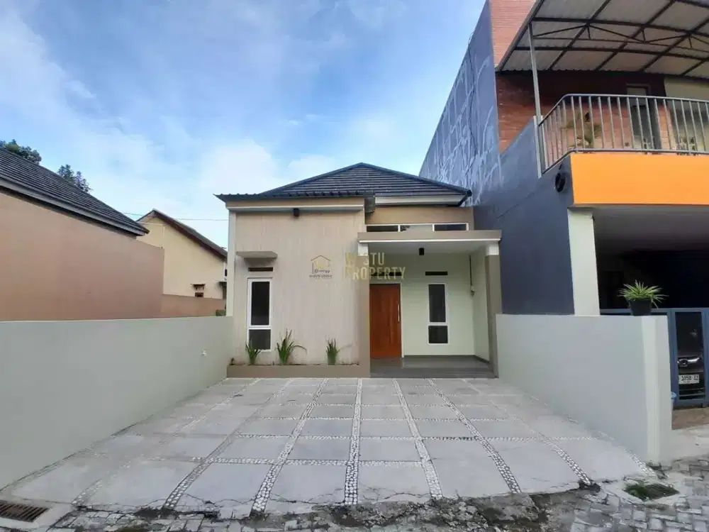 DIJUAL RUMAH CANTIK 700 JUTAAN SHM DEKAT KAMPUS UII DI SARDONOHARJO NGAGLIK SLEMAN