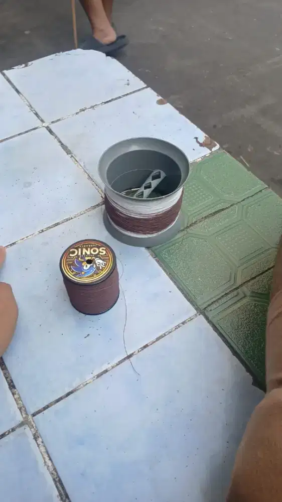 Benang layangan,gas tanya'