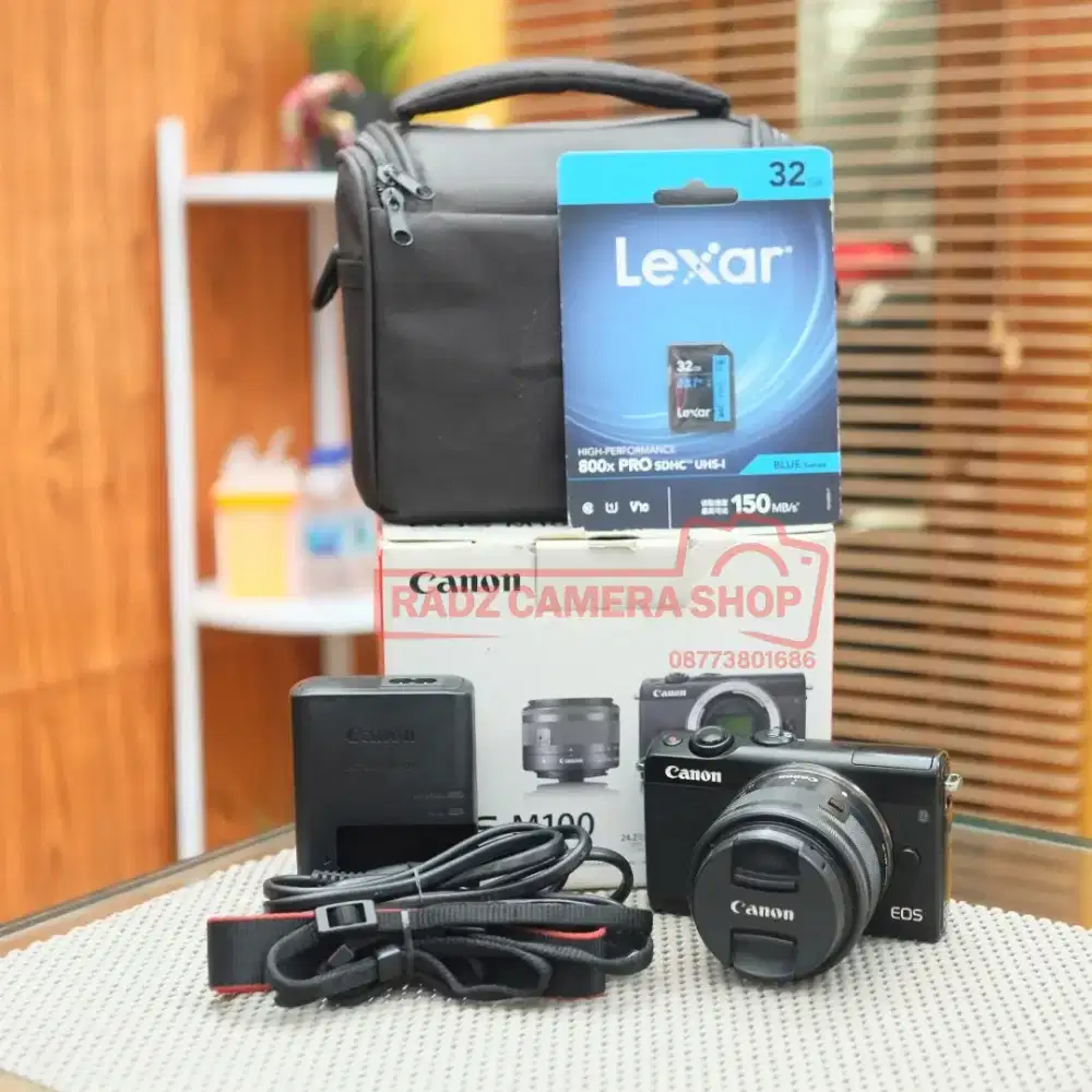 Canon EOS M100 Kit 15-45 STM NO VIGNET