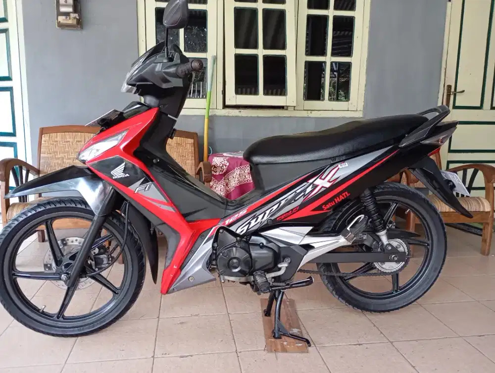 Jual honda supra x 125 th 2016 gak tembus AB SLEMAN