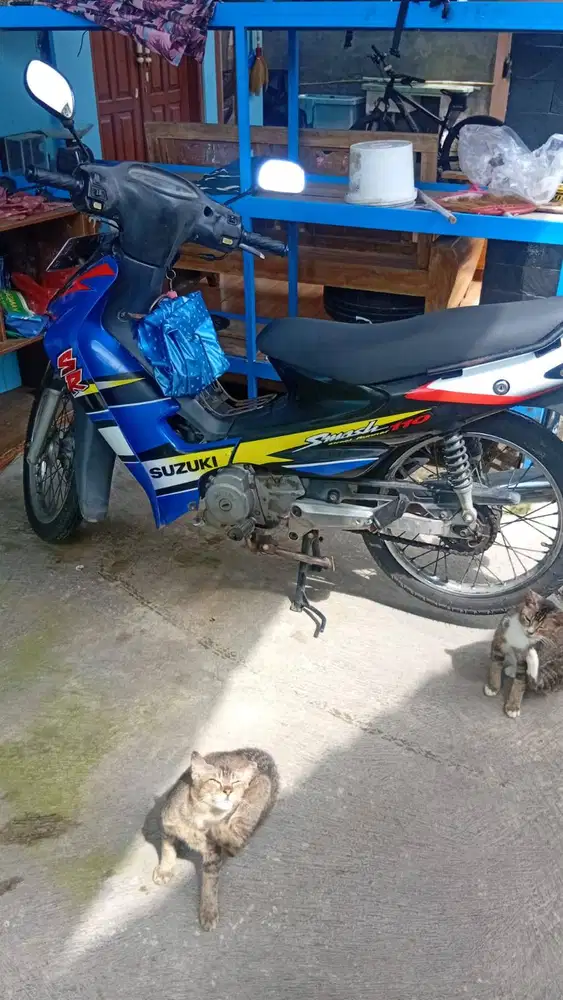 DIJUAL SEGERA 3,2 JT. Smash 2004 AB Sleman Komplit. Stater Jreng