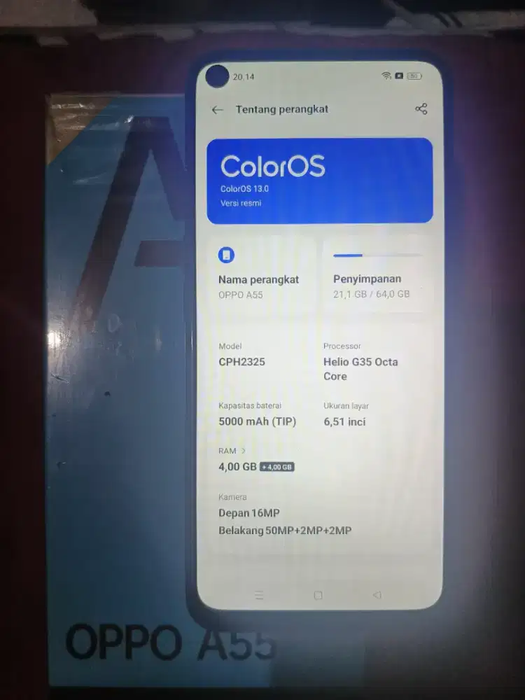 Oppo A55 4/64gb normal