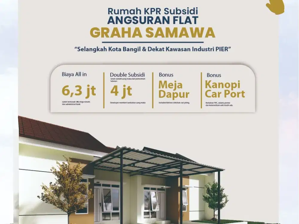 GILA! RUMAH SUBSIDI PAKAI PINTU BAJA FORTRESS!