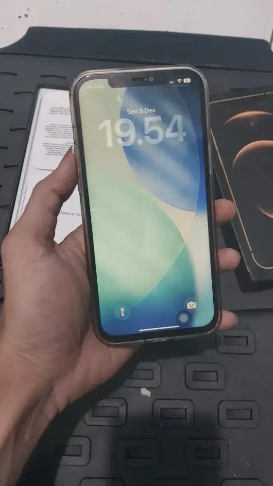 MURAHH AJA IPHONE 12 PRO MAX 256GB MULUSS FULLSET BISA COD