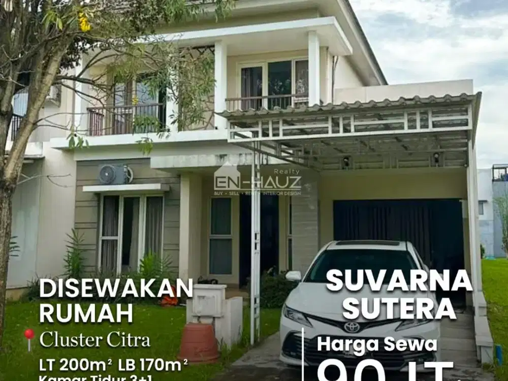 Di Sewakan Rumah Cluster Citra, Suvarna sutera