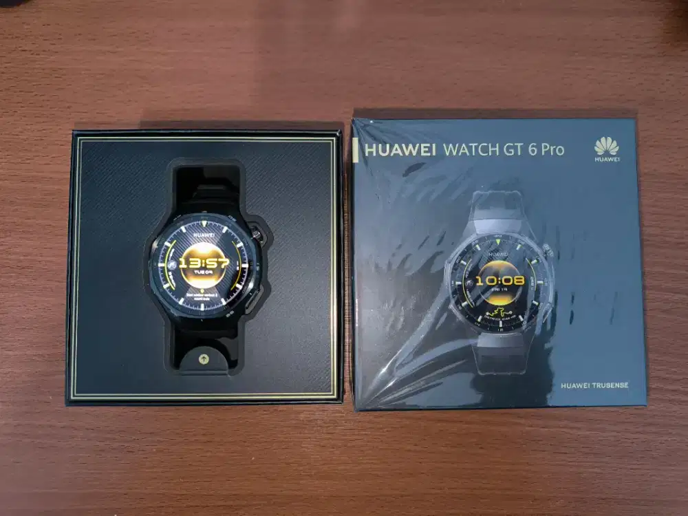 Huawei Watch GT 6 Pro Black - Kondisi Sangat Mulus