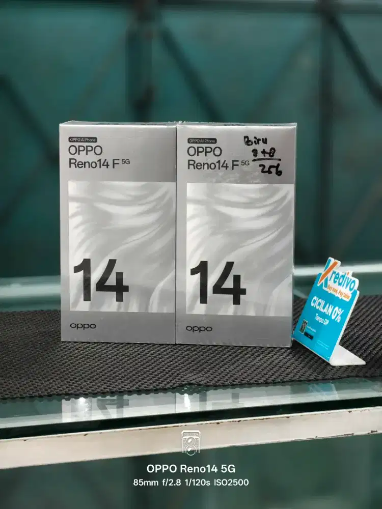 Oppo Reno 14F Ram 8+8/256Gb Baru segel