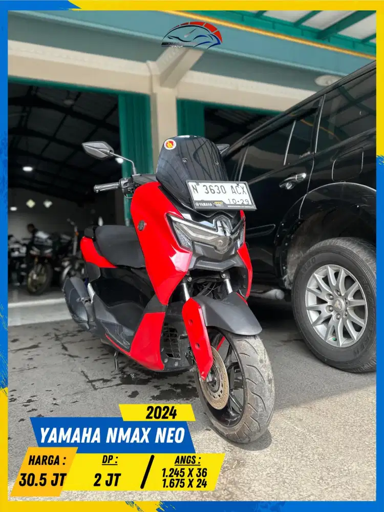YAMAHA NMAX NEO 2024 BEKAS RASA BARU BOSSKU HIKMAH MOTOR KEPUH MALANG