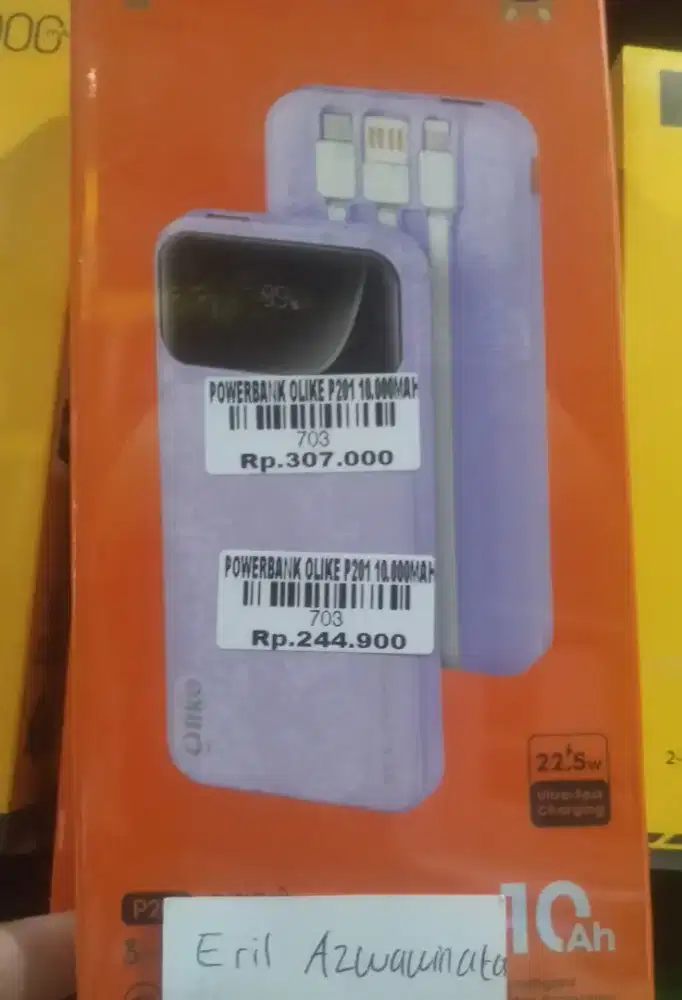 POWERBANK OLIKE P201 10.000MAH l ATLANTIS DAHSYAT
