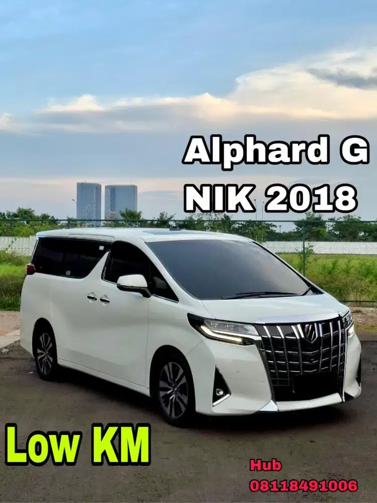 Toyota Alphard G 2018