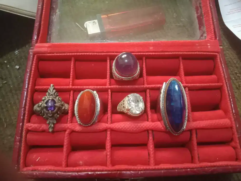 Batu/akik Borongan BU pandan 2, lavender dll.