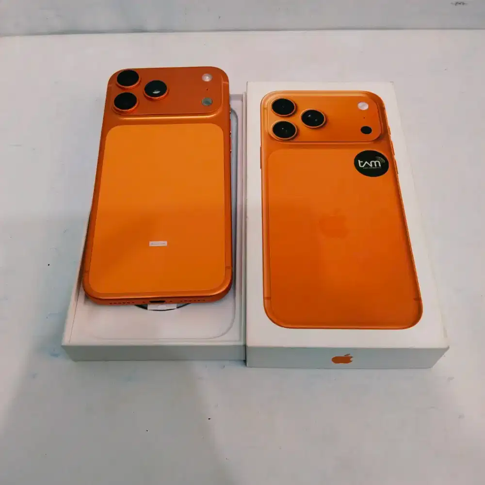 Iphone 17 pro max 256gb Bekas rasa baru 99,5%