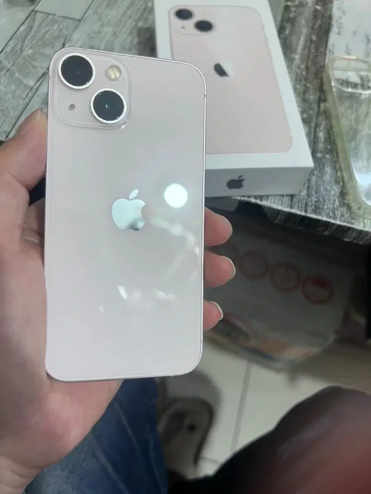 Iphone 13 mini  ibox pink original fullset harga net aja