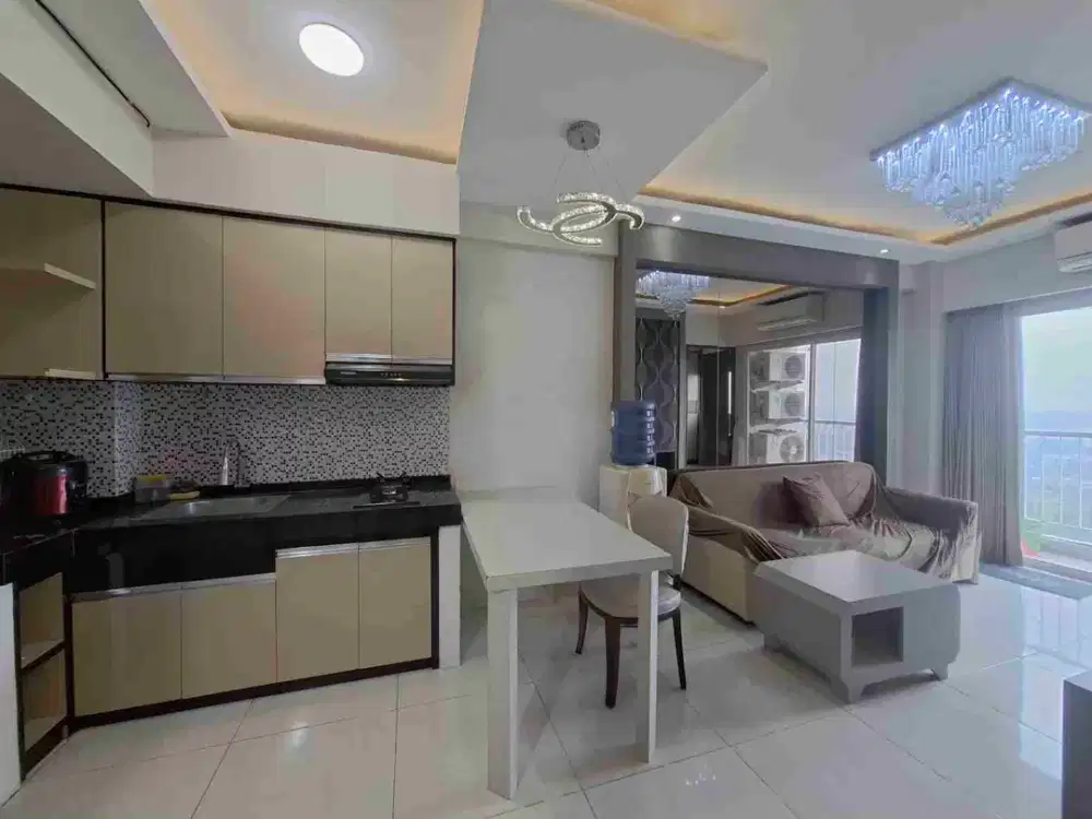 Sewa 2BR Furnish View Golf Apartemen Puncak Bukit Golf Surabaya.