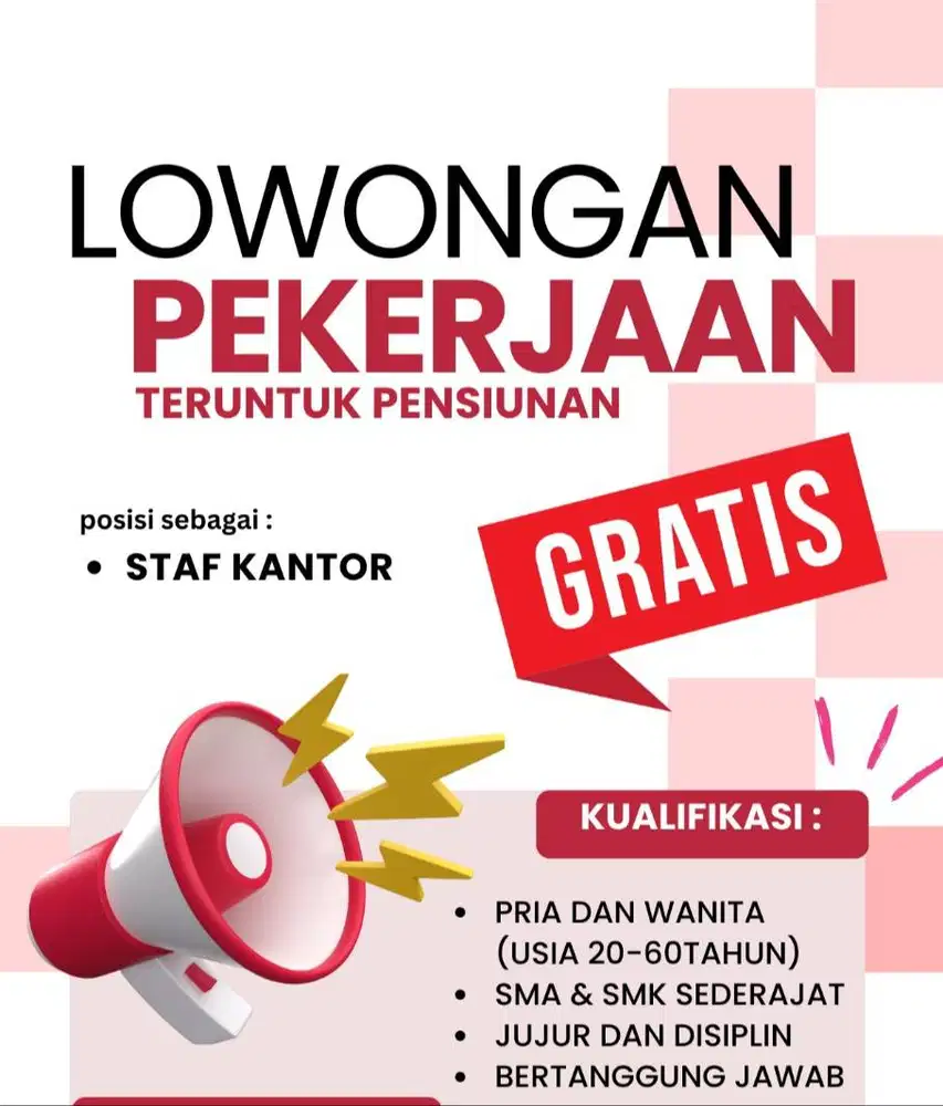 Lowongan pekerjaan