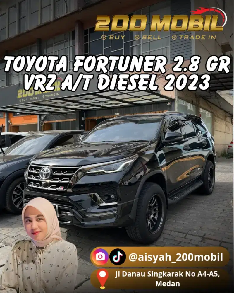 Toyota Fortuner 2.8 GR VRZ A/T 2023 Diesel