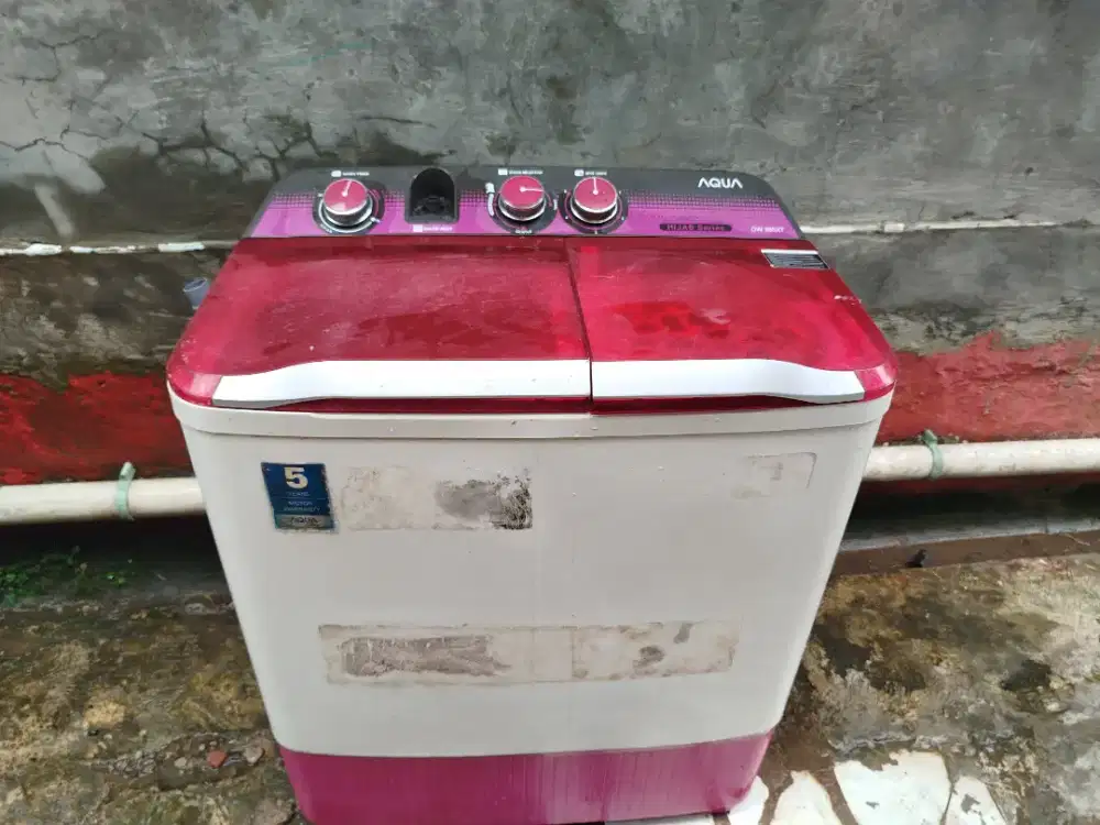 Bismillah dijual mesin cuci Aqua normal