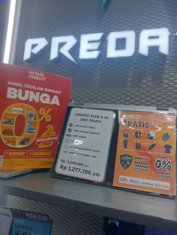 Segampang itu cicilan laptop pakai Home Credit cukup KTP saja