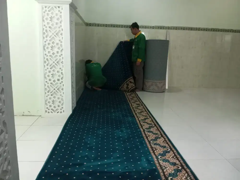 Ambal Sajadah Karpet Masjid Termurah. Tersedia Lokal maupun Import