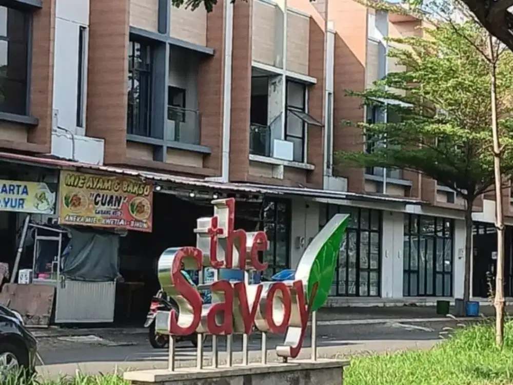 Sewa Cepat! Ruko Lokasi Strategis Dan Bebas Banjir Di The Savoy Jakarta Garden City