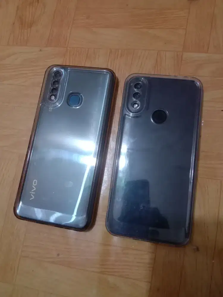 dua hp.vivo+redmi 7