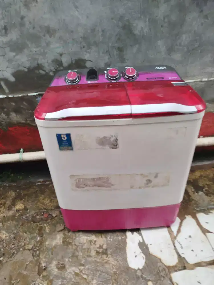Bismillah dijual mesin cuci Aqua normal