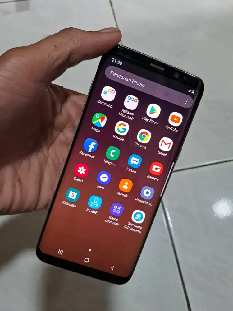 Samsung Galaxy S8 Biasa 4/64GB Nfc Original Resmi Sein Dual Sim