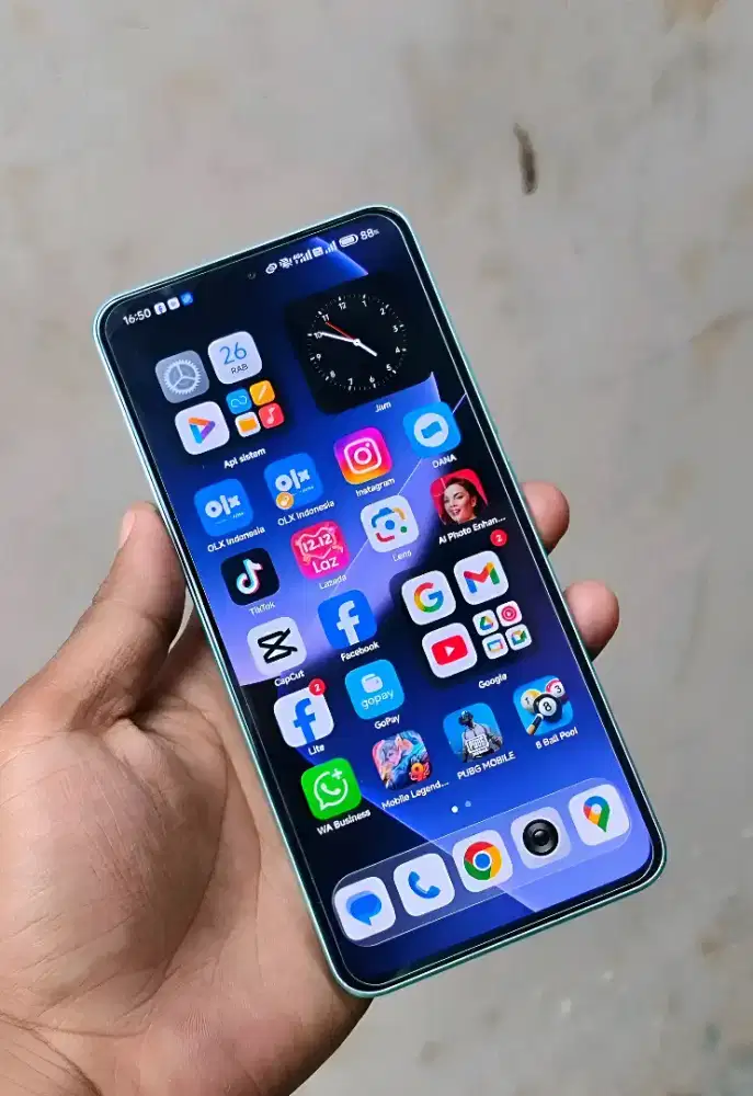 Xiaomi note 12 pro 5G Ram 8/255gb istimewa siap pakai