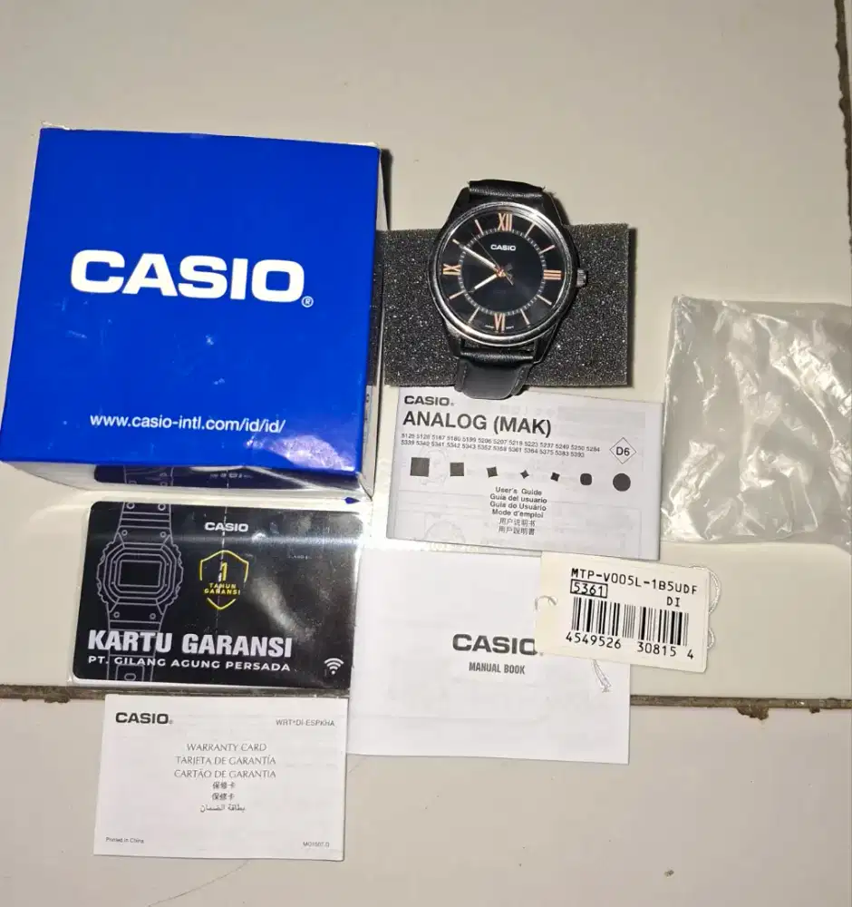 Jam Tangan Casio MTP-V005L