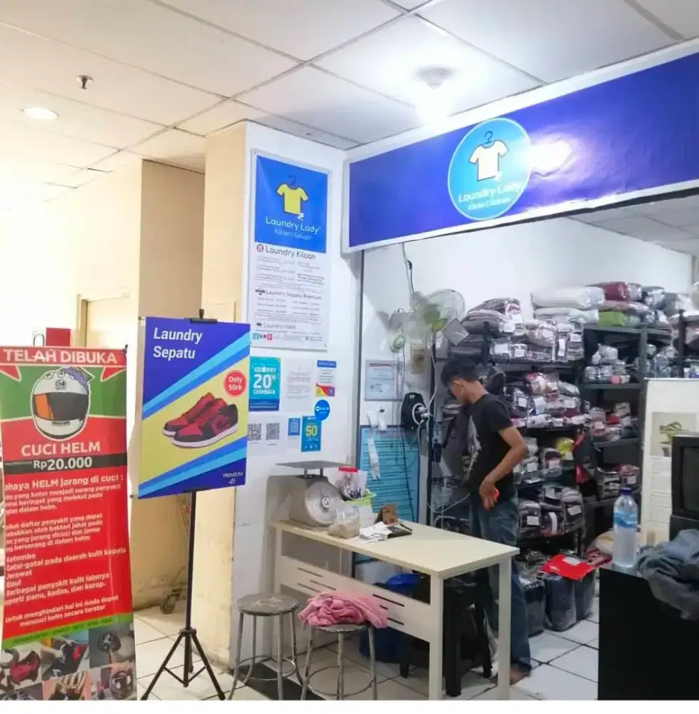 Dibutuhkan kurir laundry