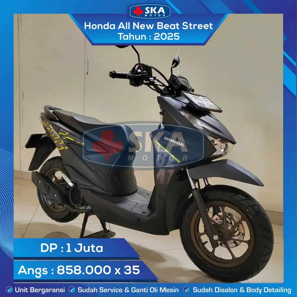 Honda All New Beat Street Tahun 2025