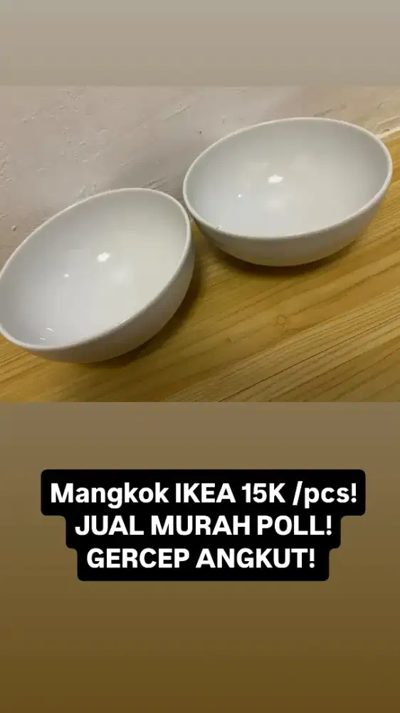 OBRAL Mangkok IKEA