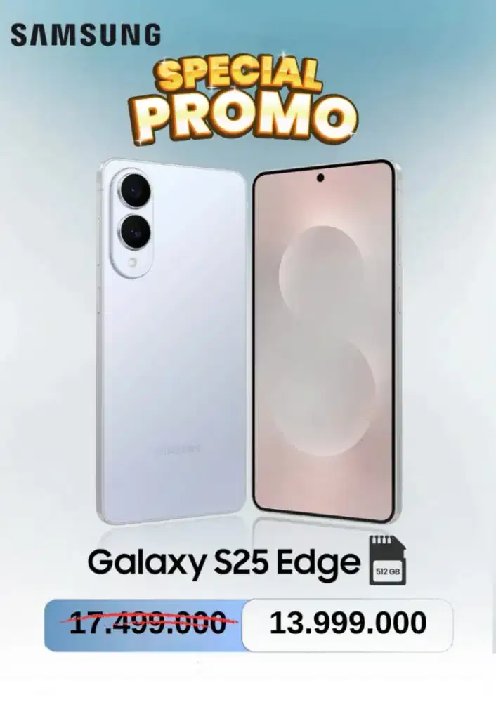 S25 edge only bulan ini