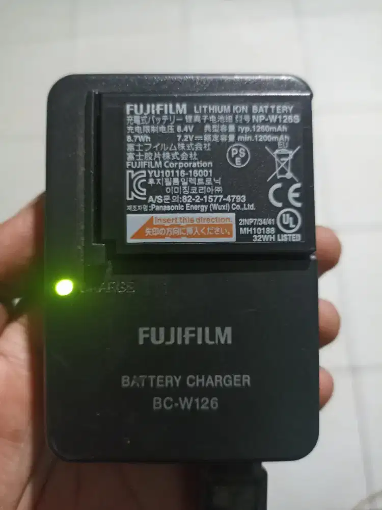 Baterai Fujifilm W126
