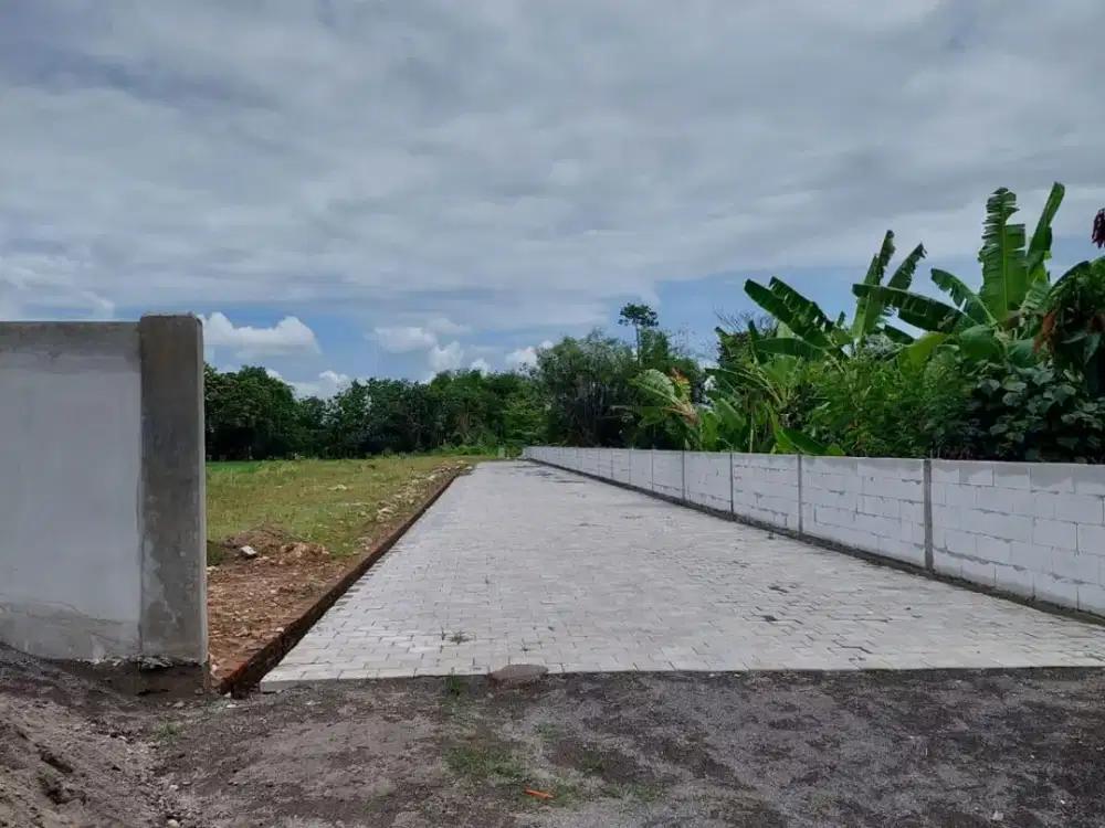 tanah kavlingan luas 228m sudah shm ready hadap timur