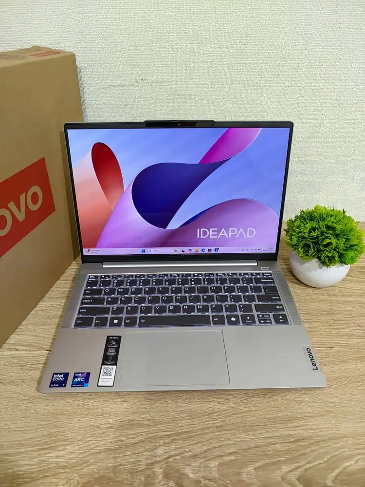 LAPTOP BARU LENOVO IDEAPAD SLIM 5 INTEL CORE ULTRA 7 155H RAM 16/512GB