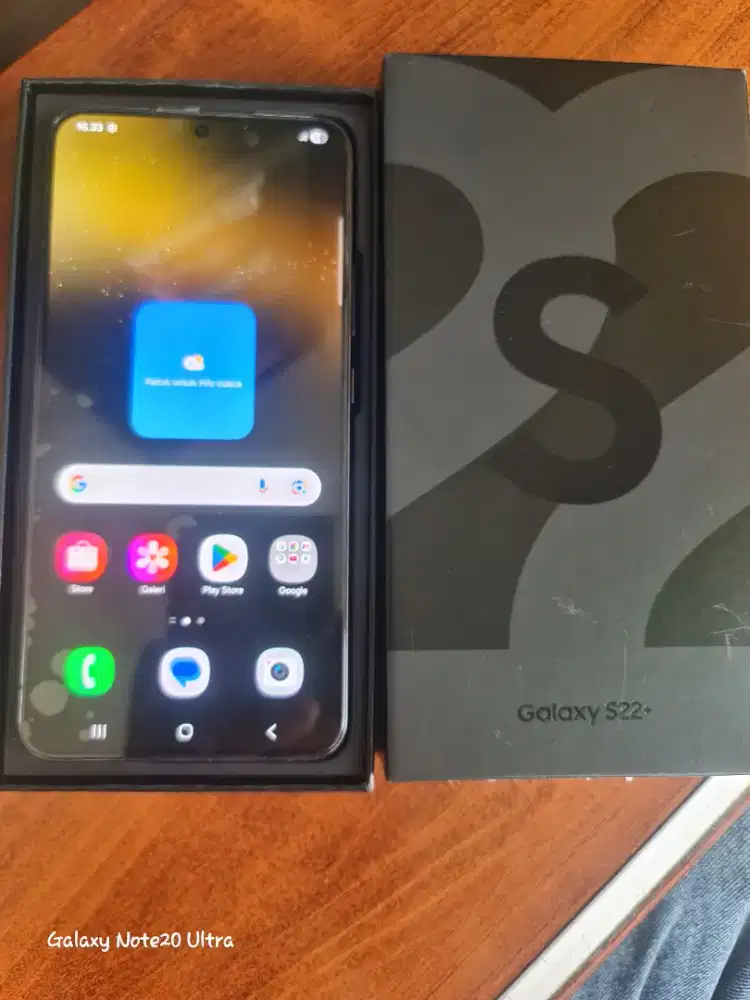 Samsung S22 Plus SEIN 8+8/256
FULL ORIGINAL.
NOMINUS Original