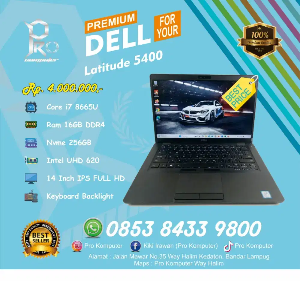 DELL Latitude 5400 Prokomputer