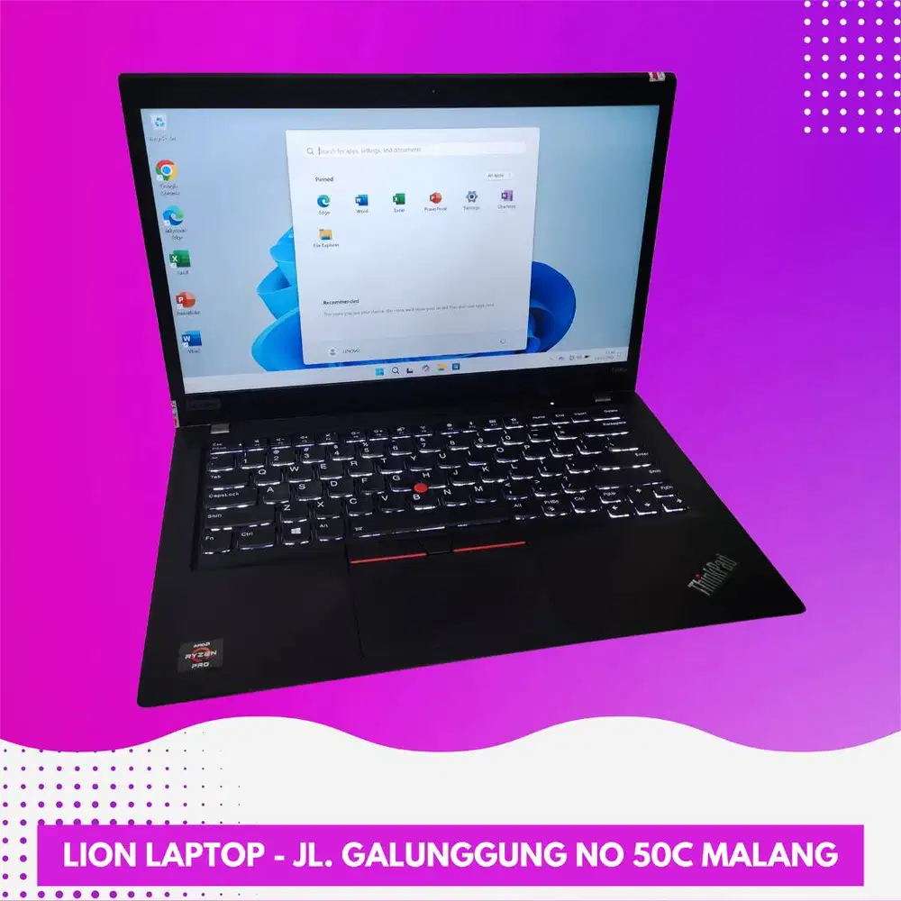 AMD Ryzen 7 PRO 4Ghz 16/256 VGA 2GB Lenovo Thinkpad T495s [09|12]