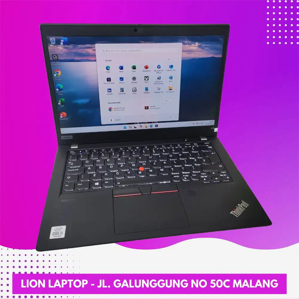 Core i5 Gen 10 slim mulus RAM 8GB SSD 256 Lenovo Thinkpad X13 [09|12]