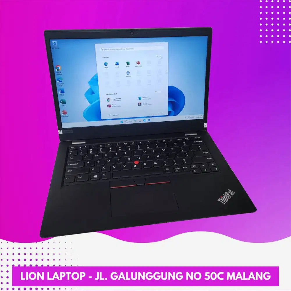 i5 GEN 11 3 JUTAAN RAM 8 SSD 256 Lenovo Thinkpad L13 [09|12]