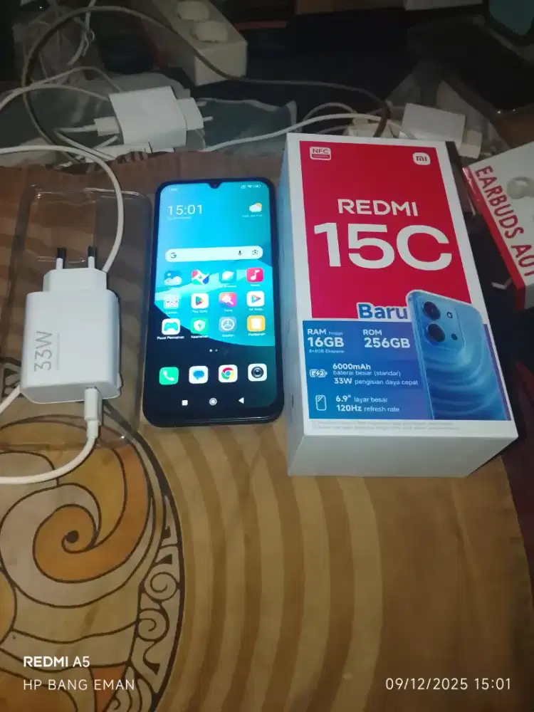 DIJUAL CEPAT REDMI 15C 8/256(NEGO TIPIS TIPIS)