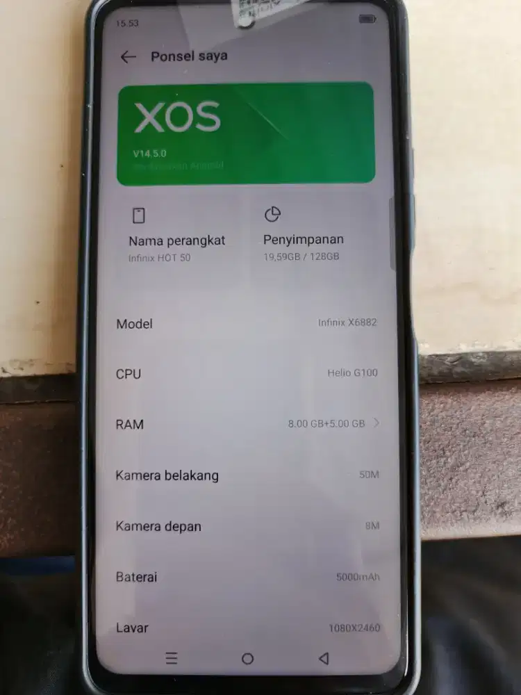 infinix hot 50 8/128