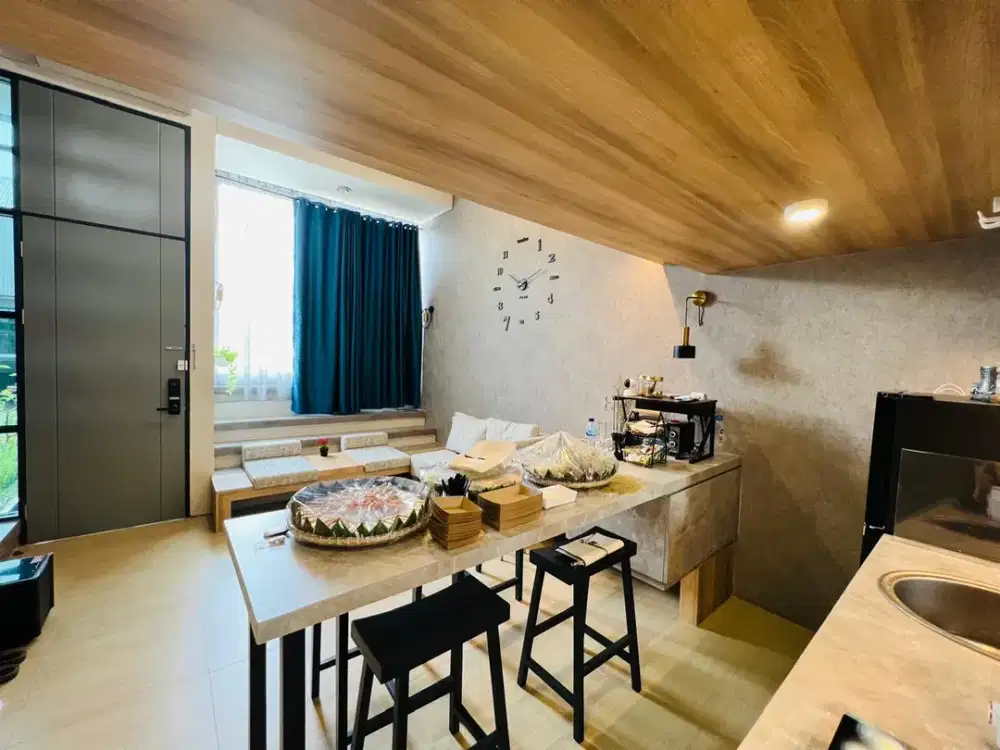 Rumah Sewa Full Furnished Cluster Imajihaus Greenwich Park BSD City Konsep hunian ala resort