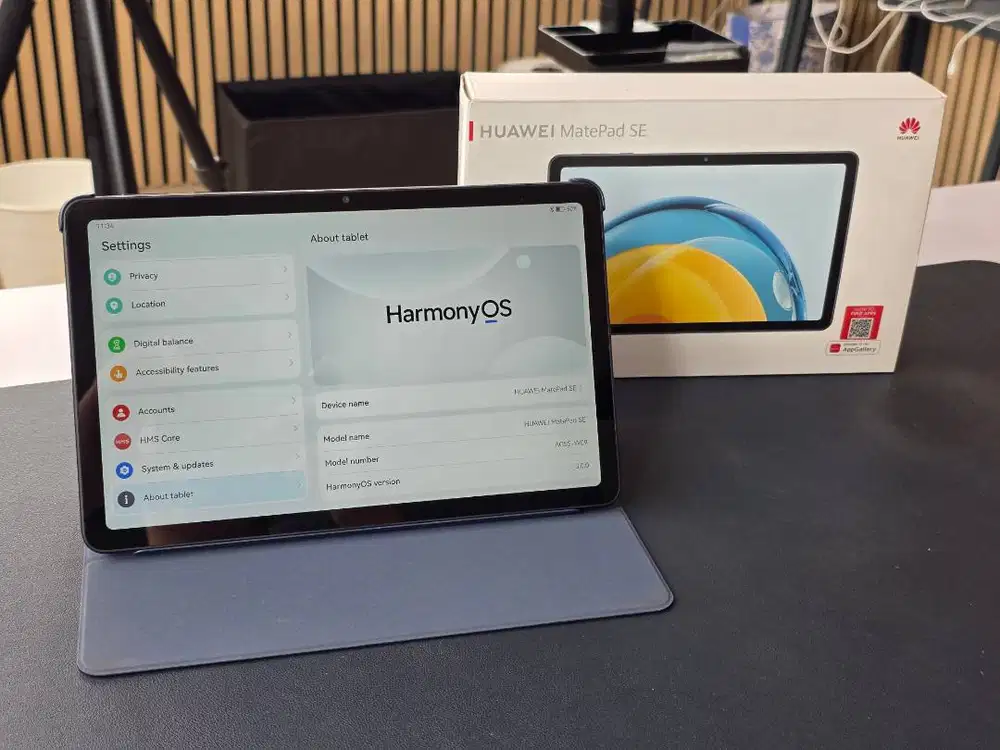 Huawei MatePad SE 10.4 Inch 4/64 GB Graphite Black Fullset Second